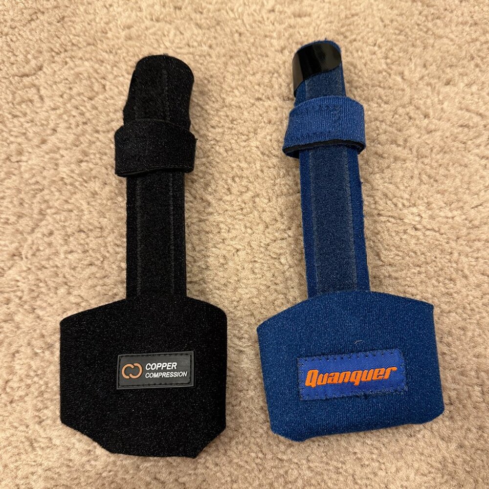 Copper & Quanquer: Orthopedic Finger Brace Splints